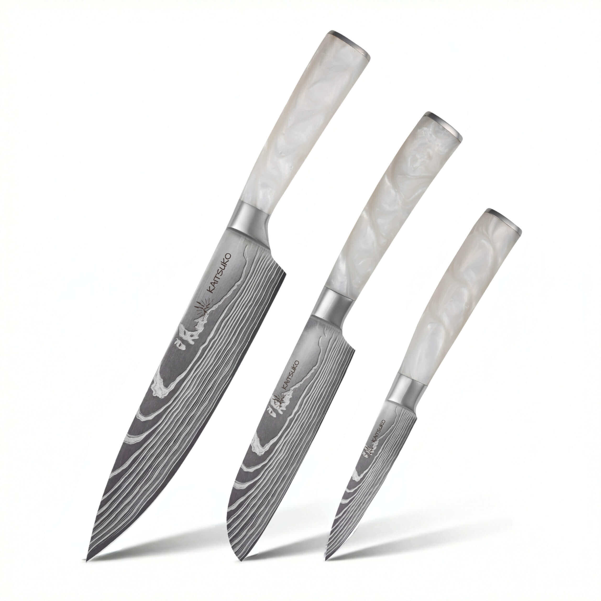 Set van 3 Japanse messen - Chef Tanaka