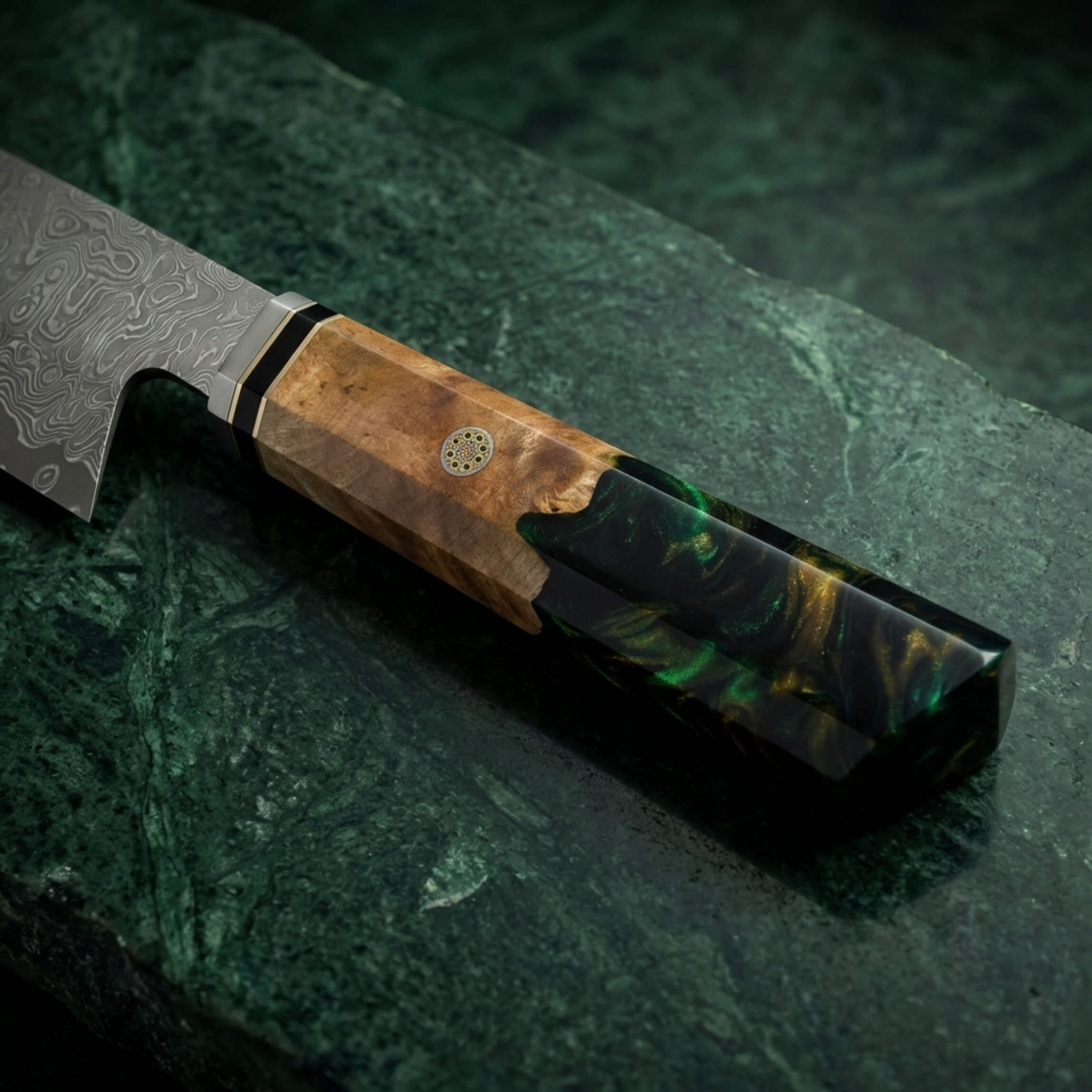Manche Kiritsuke Spectre IV vert Kaitsuko