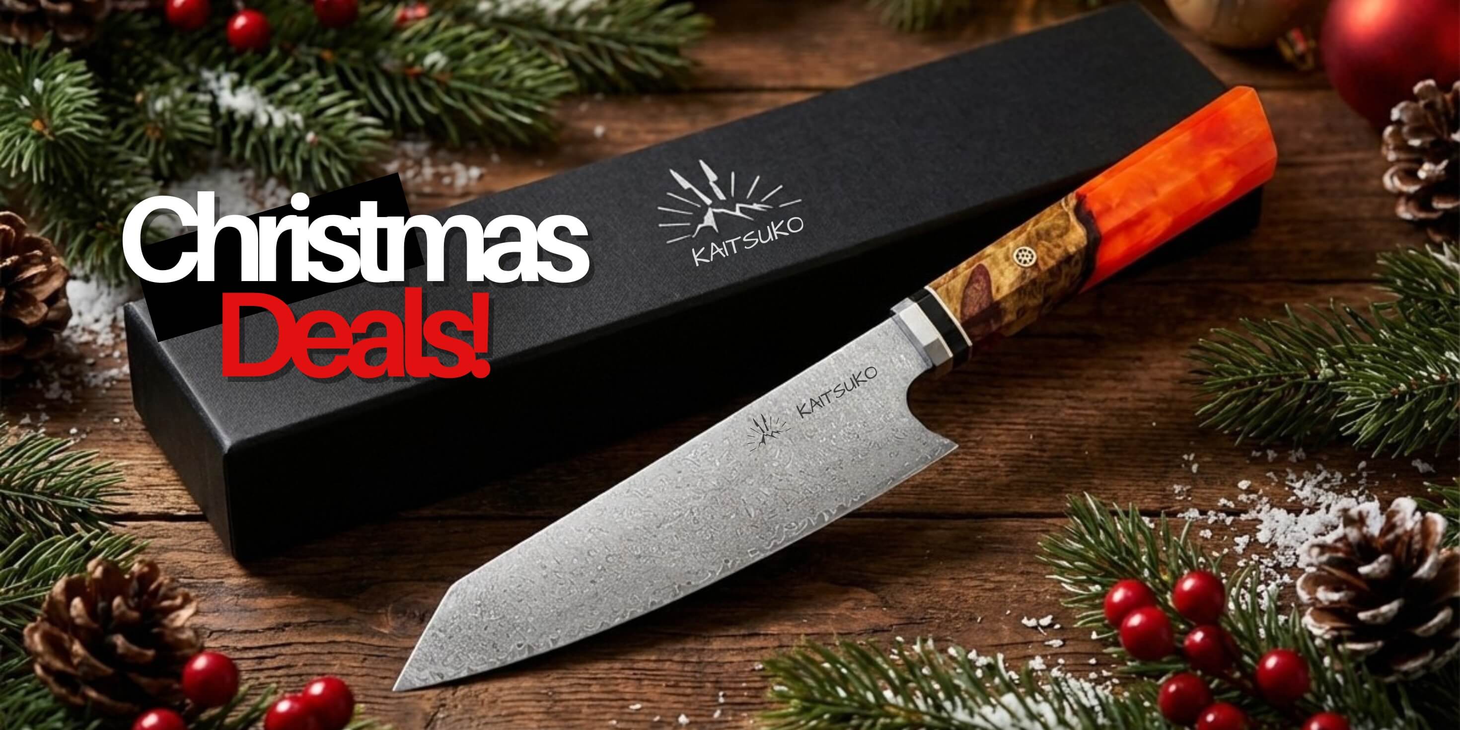 Japanese knives and accessories on sale for Christmas