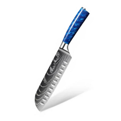 Set of 5 Japanese knives - Chef Tanaka