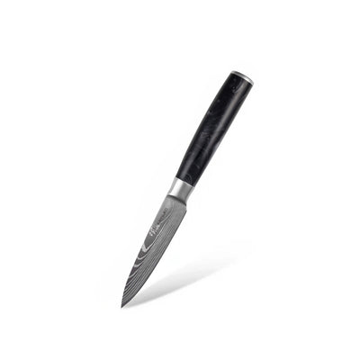 Couteau d'office japonais manche résine noire