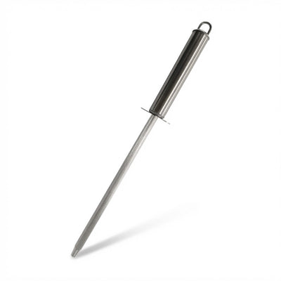 Fusil à aiguiser couteau manche gris Kaitsuko pour couteaux japonais