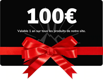 carte cadeau couteau de cuisine 100€